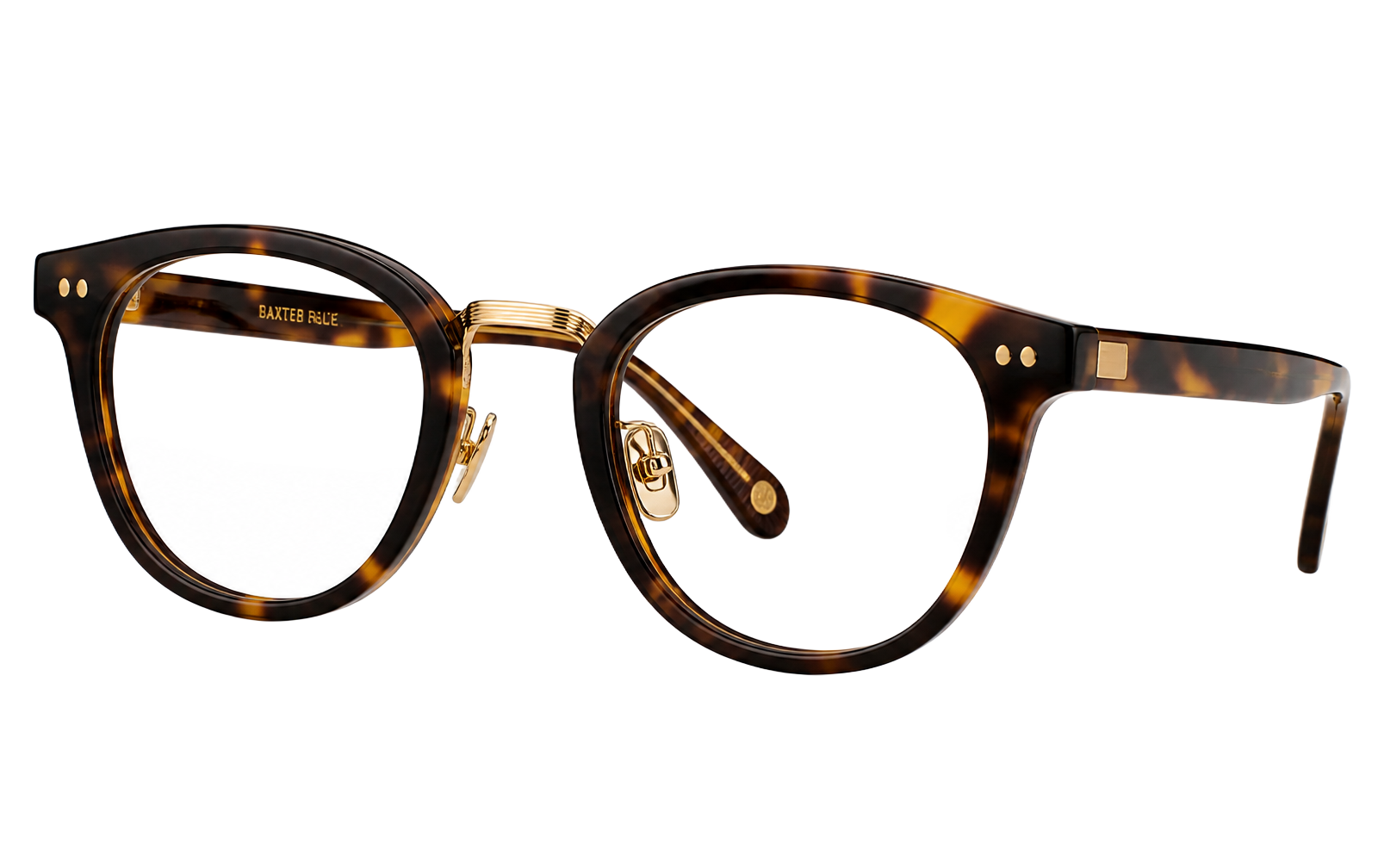 Third Eye tortoiseshell acetate frame with brass bridge